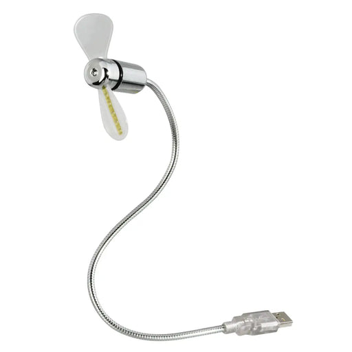 USB LED Вентилатор светещ часовник 12315 - Аксесоари за лаптопи/таблети<<<Лаптопи таблети и аксесоари<<<ValiAPI