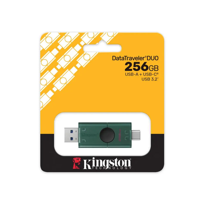 USB memory KINGSTON DataTraveler Duo G2 256GB USB-C + USB-A 3.2 Gen 1 - USB памети<<<Компютърна