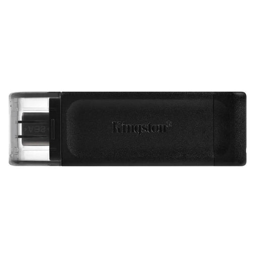 USB memory stick KINGSTON DataTraveler 70 64GB USB-C 3.2 Gen 1 Black - Памети USB<<<Памети<<<Компоненти<<<ALSO&&&USB