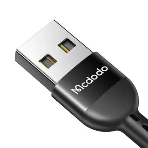 USB Spring Cable to USB-C Mcdodo Omega CA-6420 1.8m (Black) - USB to USB-C<<<USB cables<<<GSM Accessories<<<InnproXML