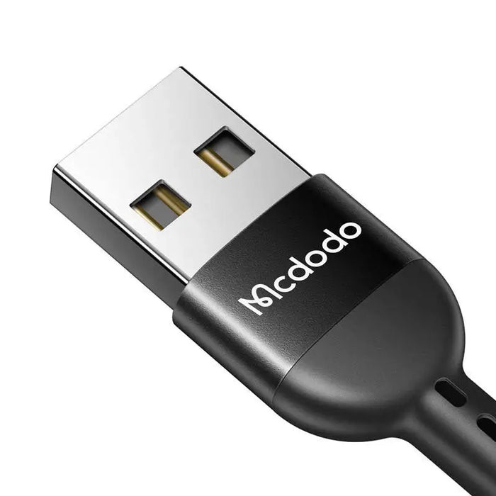 USB Spring Cable to USB-C Mcdodo Omega CA-6420 1.8m (Black) - USB to USB-C<<<USB cables<<<GSM Accessories<<<InnproXML