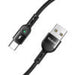 USB Spring Cable to USB-C Mcdodo Omega CA-6420 1.8m (Black) - USB to USB-C<<<USB cables<<<GSM Accessories<<<InnproXML