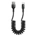 USB Spring Cable to USB-C Mcdodo Omega CA-6420 1.8m (Black) - USB to USB-C<<<USB cables<<<GSM Accessories<<<InnproXML