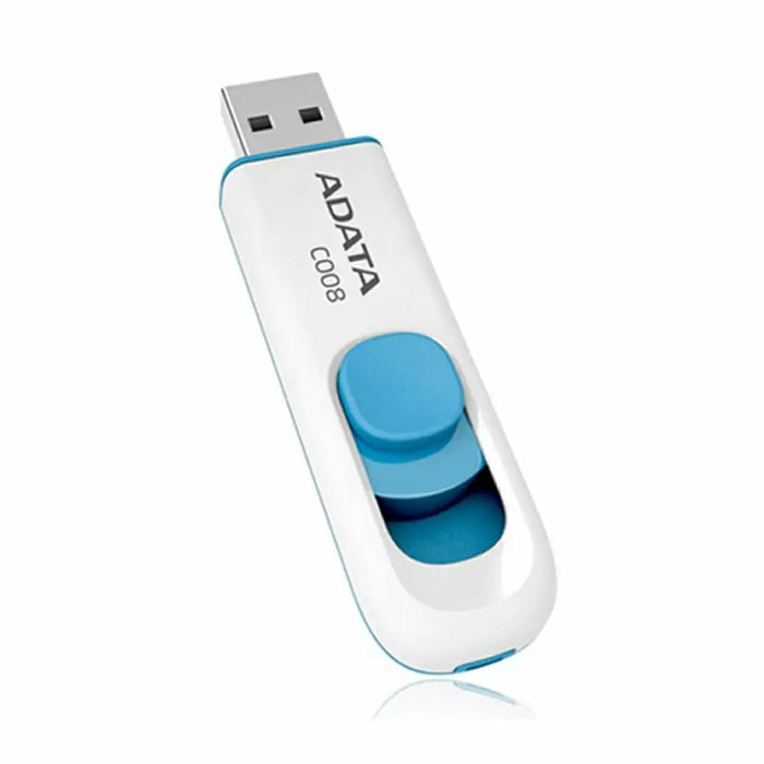 USB stick Adata AC008-64G-RWE 64 GB White - Компютър Мрежи и компоненти<<<Компютри| Електроника<<<BigBuy&&&USB флаш