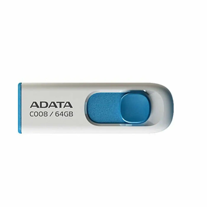 USB stick Adata AC008-64G-RWE 64 GB White - Компютър Мрежи и компоненти<<<Компютри| Електроника<<<BigBuy&&&USB флаш