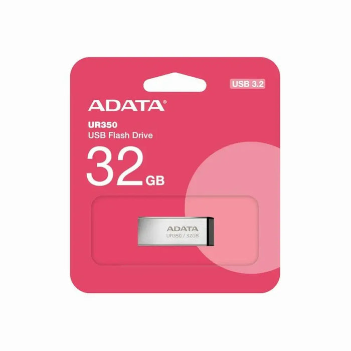 USB stick Adata UR350 Black Silver 32 GB - Компютър Мрежи и компоненти<<<Компютри| Електроника<<<BigBuy&&&USB флаш