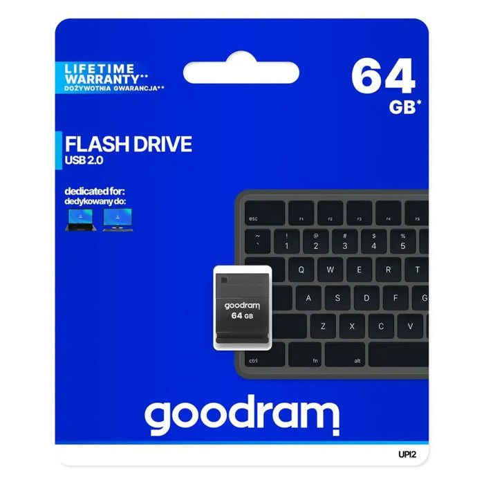 USB stick GoodRam UPI2-0640K0R11 Black 64 GB - USB флаш устройства<<<Компютър Мрежи и компоненти<<<Компютри|