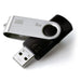 USB stick GoodRam UTS2 USB 2.0 Black Silver 8 GB (1 Unit) - USB флаш устройства<<<Компютър Мрежи и