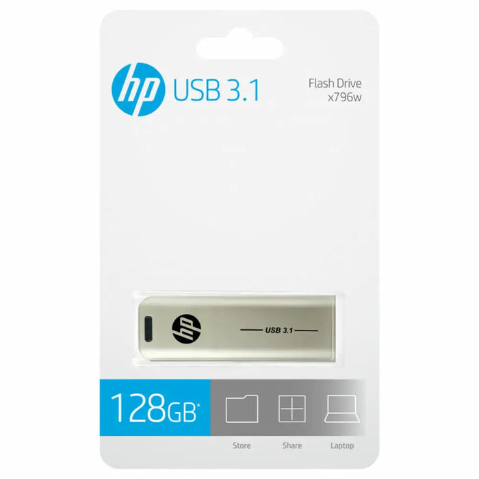 USB stick HP x796w Silver 128 GB - Компютър Мрежи и компоненти<<<Компютри| Електроника<<<BigBuy&&&USB флаш