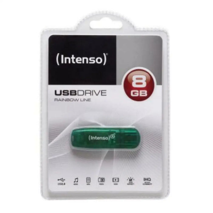 USB stick INTENSO 3502460 8 GB USB stick - USB флаш устройства<<<Компютър Мрежи и компоненти<<<Компютри|