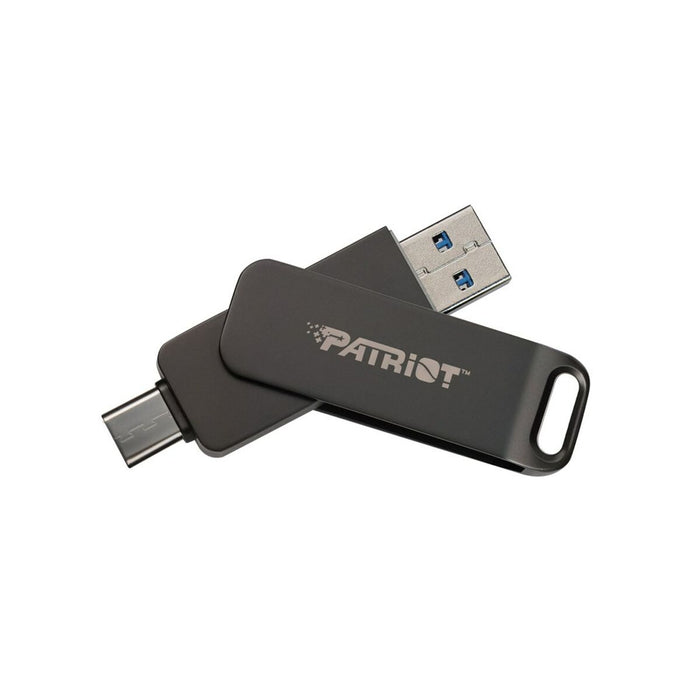USB stick Patriot Memory PE128GR550DSAD Black 128 GB - USB флаш устройства<<<Компютър Мрежи и компоненти<<<Компютри|