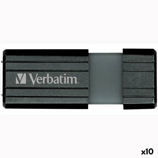 USB stick Verbatim PinStripe Black 32 GB - Компютър Мрежи и компоненти<<<Компютри| Електроника<<<BigBuy&&&USB флаш
