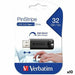 USB stick Verbatim Pinstripe Black 32 GB - Компютър Мрежи и компоненти<<<Компютри| Електроника<<<BigBuy&&&USB флаш
