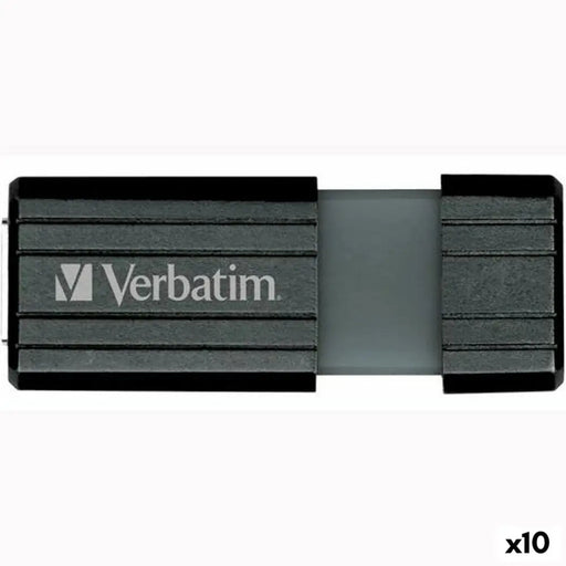 USB stick Verbatim Store’n’go Pinstripe Black 8 GB - Компютър Мрежи и компоненти<<<Компютри| Електроника<<<BigBuy&&&USB