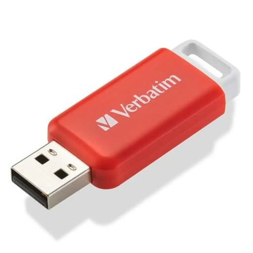 USB stick Verbatim V Databar Red 16 GB - Компютър Мрежи и компоненти<<<Компютри| Електроника<<<BigBuy&&&USB флаш