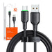 USB to USB-C Cable Mcdodo CA-4751 with LED light 1.2m (black) - USB to USB-C<<<USB cables<<<GSM Accessories<<<InnproXML