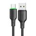 USB to USB-C Cable Mcdodo CA-4751 with LED light 1.2m (black) - USB to USB-C<<<USB cables<<<GSM Accessories<<<InnproXML