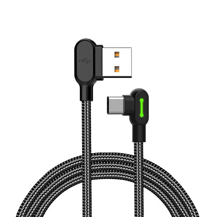 USB to USB-C cable Mcdodo CA-5280 LED 0.5m (black) - USB to USB-C<<<USB cables<<<GSM Accessories<<<InnproXML