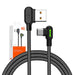 USB to USB-C cable Mcdodo CA-5281 LED 1.2m (black) - USB to USB-C<<<USB cables<<<GSM Accessories<<<InnproXML