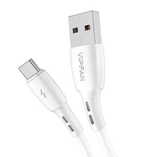 USB to USB-C cable VFAN Racing X05 3A 2m (white) - USB to USB-C<<<USB cables<<<GSM Accessories<<<InnproXML