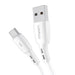 USB to USB-C cable VFAN Racing X05 3A 3m (white) - USB to USB-C<<<USB cables<<<GSM Accessories<<<InnproXML