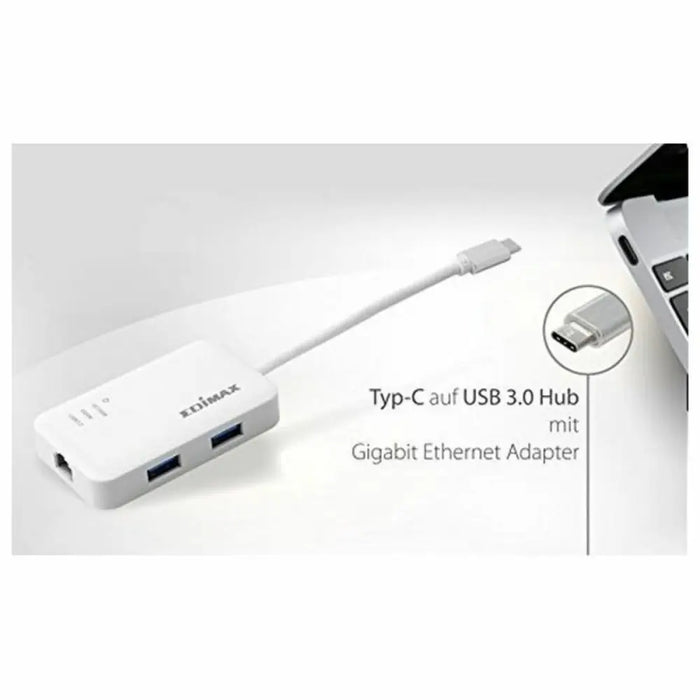 USB to Ethernet Adapter Edimax EU-4308 - Компютър Мрежи и компоненти<<<Компютри| Електроника<<<BigBuy&&&Окабелени