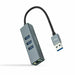 USB to Ethernet Adapter NANOCABLE 10.03.0407 - Компютър Кабели и адаптери<<<Компютри|