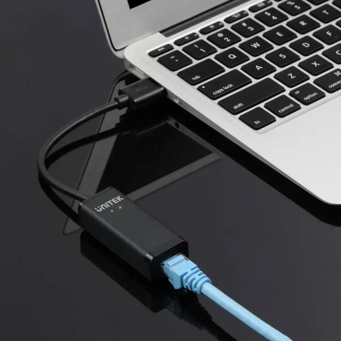 USB to Ethernet Adapter Unitek Y-1468 - USB кабели<<<Компютър Кабели и адаптери<<<Компютри|