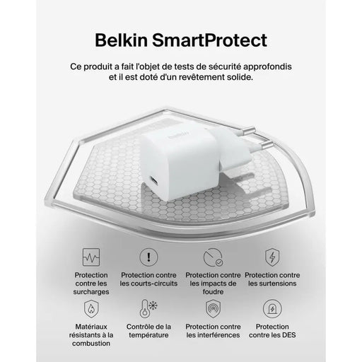 USB to Lightning Cable Belkin WCA012KQWH White - Компютър Мрежи и компоненти<<<Компютри| Електроника<<<BigBuy&&&Батерии