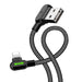 USB to Lightning cable Mcdodo CA-4673 angled 1.8m (black) - USB to Lightning<<<USB cables<<<GSM Accessories<<<InnproXML