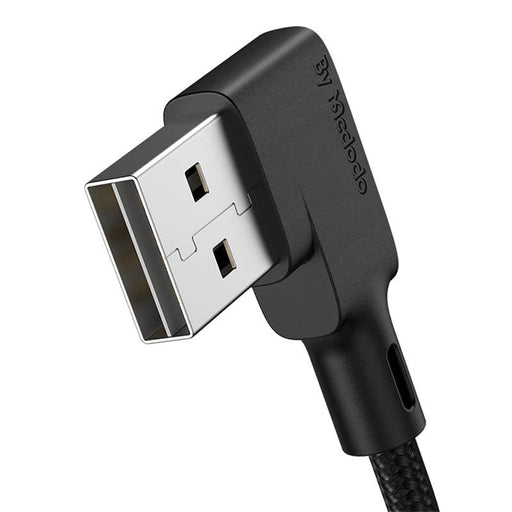 USB to Lightning cable Mcdodo CA-7300 angled 1.8m (black) - USB to Lightning<<<USB cables<<<GSM Accessories<<<InnproXML