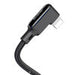 USB to Lightning cable Mcdodo CA-7300 angled 1.8m (black) - USB to Lightning<<<USB cables<<<GSM Accessories<<<InnproXML