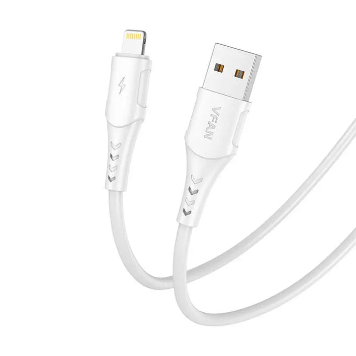 USB to Lightning cable VFAN Colorful X12 3A 1m (white) - USB to Lightning<<<USB cables<<<GSM Accessories<<<InnproXML