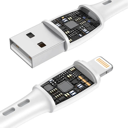 USB to Lightning cable VFAN Racing X05 3A 1m (white) - USB to Lightning<<<USB cables<<<GSM Accessories<<<InnproXML