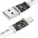 USB to Lightning cable VFAN Racing X05 3A 1m (white) - USB to Lightning<<<USB cables<<<GSM Accessories<<<InnproXML