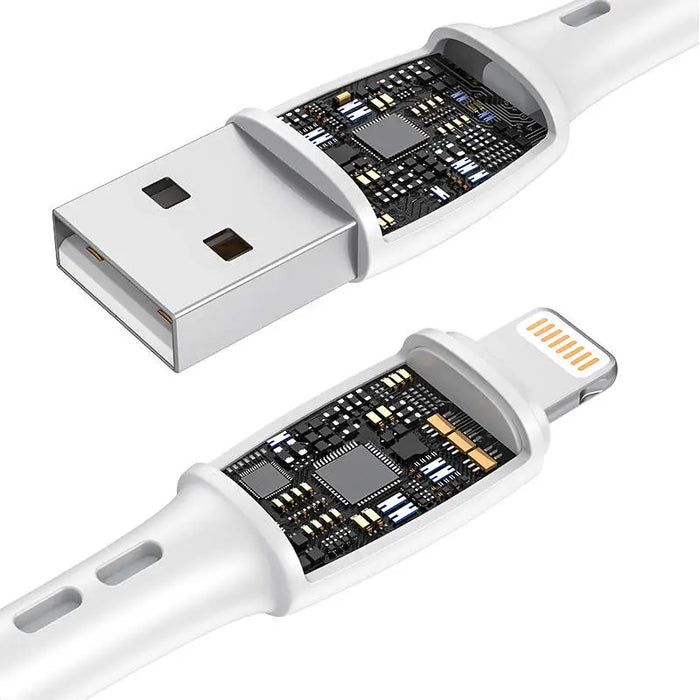 USB to Lightning cable VFAN Racing X05 3A 2m (white) - USB to Lightning<<<USB cables<<<GSM Accessories<<<InnproXML