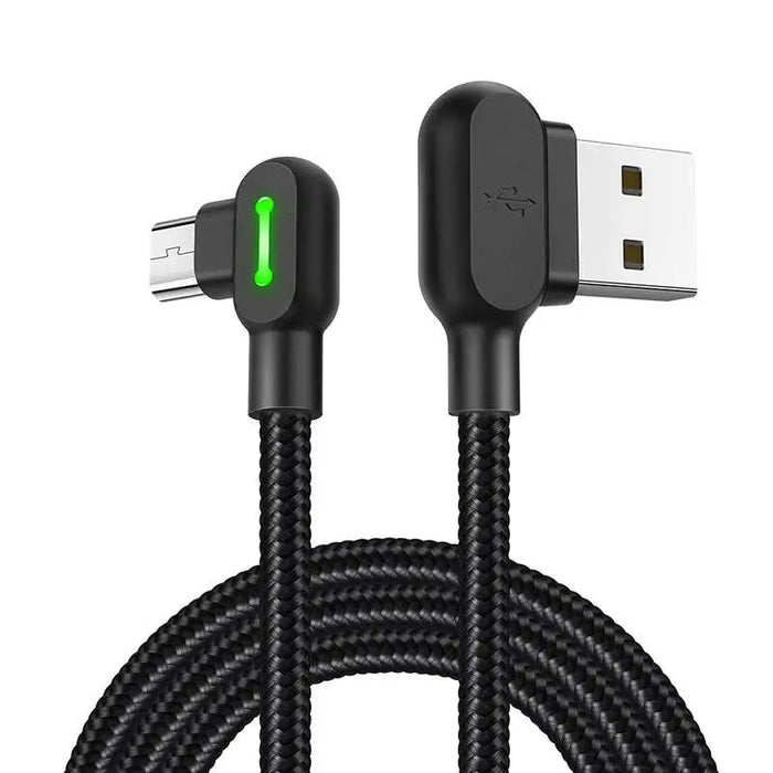 USB to Micro USB Cable Mcdodo CA-5280 LED 3m (Black) - USB to Micro USB<<<USB cables<<<GSM Accessories<<<InnproXML