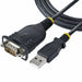USB to Serial Port Cable Startech 1P3FP-USB-SERIAL Black - Електроника Телевизори<<<Компютри|