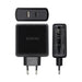 USB Wall Charger Aisens ASCH-2PD45A-BK 57 W Black USB-C - Електроника Телефони и таблети<<<Компютри|