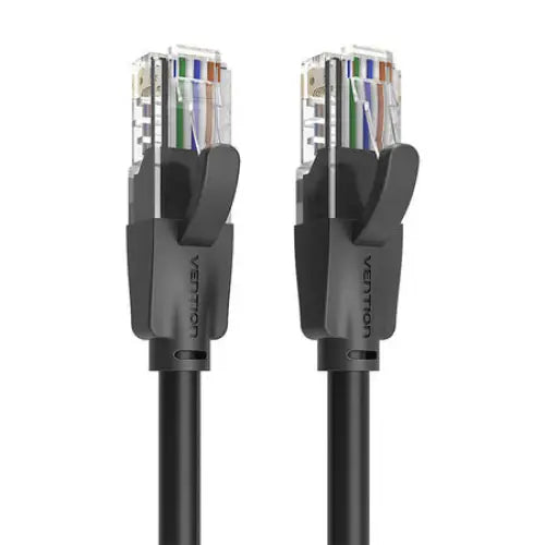 UTP CAT6 Vention Network Cable IBEBU RJ45 Ethernet 1000Mbps 35m (black) - Network cables<<<Cables<<<IT