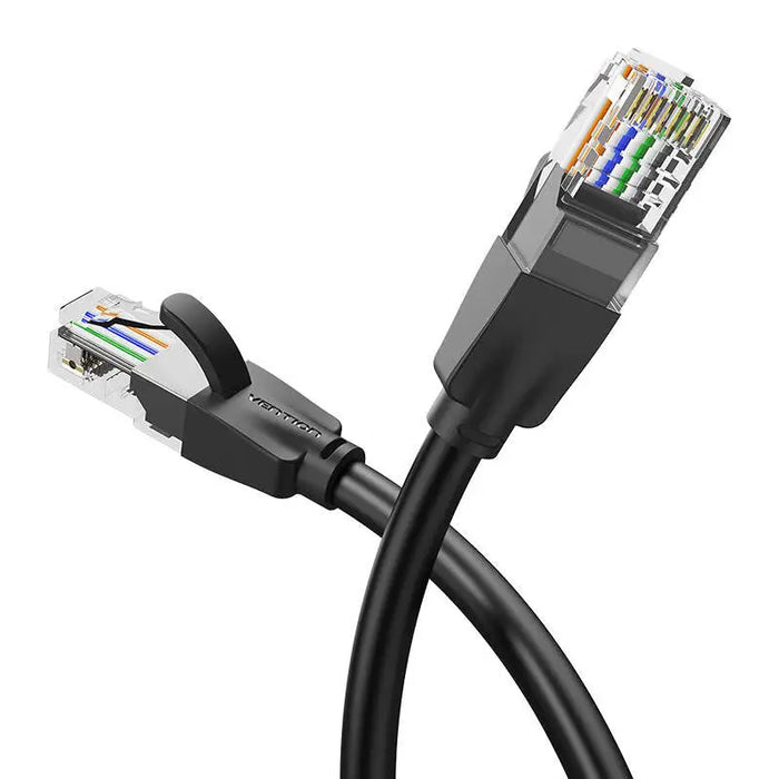UTP CAT6 Vention Network Cable IBEBU RJ45 Ethernet 1000Mbps 35m (black) - Network cables<<<Cables<<<IT