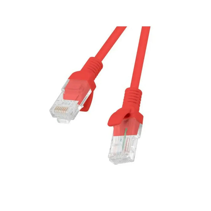 UTP Category 5e Rigid Network Cable Lanberg PCU5-20CC-0025-R Red 25 cm - Мрежови кабели<<<Компютър Кабели и
