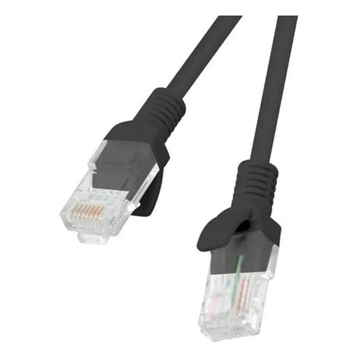 UTP Category 5e Rigid Network Cable Lanberg PCU5-20CC-0200-BK Black 2 m - Мрежови кабели<<<Компютър Кабели и