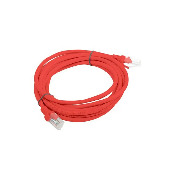 UTP Category 5e Rigid Network Cable Lanberg PCU5-20CC-0300-R Red 3 m - Мрежови кабели<<<Компютър Кабели и
