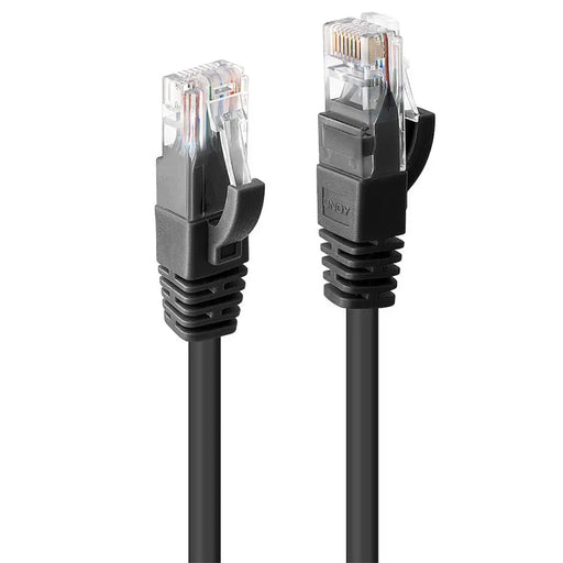UTP Category 6 Rigid Network Cable LINDY 48077 Black 1 m 1 Unit - Компютър Кабели и адаптери<<<Компютри|