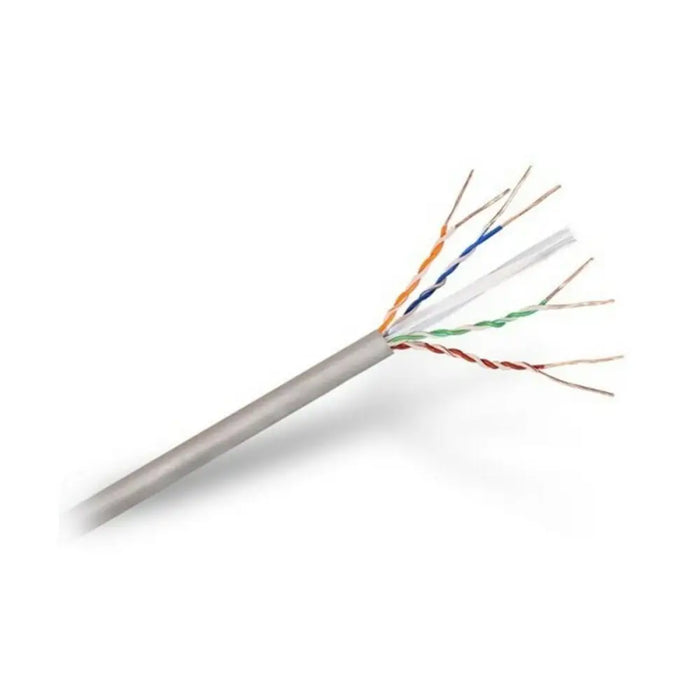 UTP Category 6 Rigid Network Cable NANOCABLE 10.20.0502 100 m Grey 100 m - Компютър Кабели и адаптери<<<Компютри|
