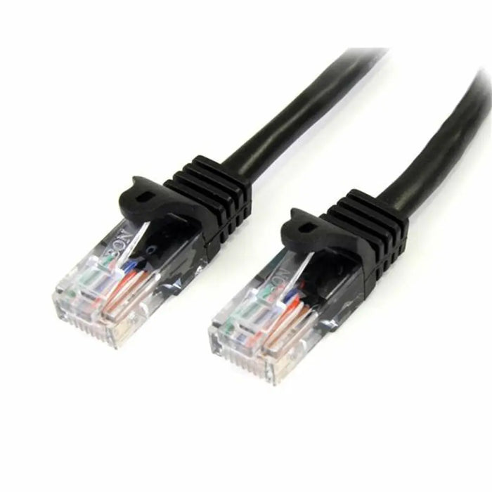 UTP Category 6 Rigid Network Cable Startech 45PAT2MBK 2 m Black - Компютър Кабели и адаптери<<<Компютри|