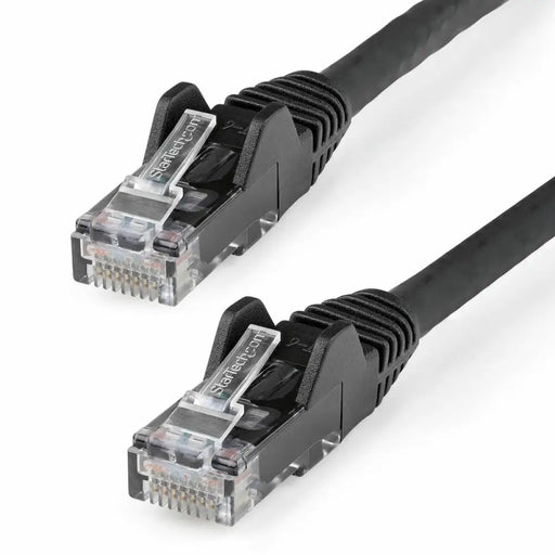 UTP Category 6 Rigid Network Cable Startech N6LPATCH15MBK Black 15 m - Компютър Кабели и адаптери<<<Компютри|