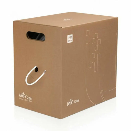 UTP Category 6 Rigid Network Cable UBIQUITI UC-C6-CMP White 305 m - Компютър Кабели и адаптери<<<Компютри|