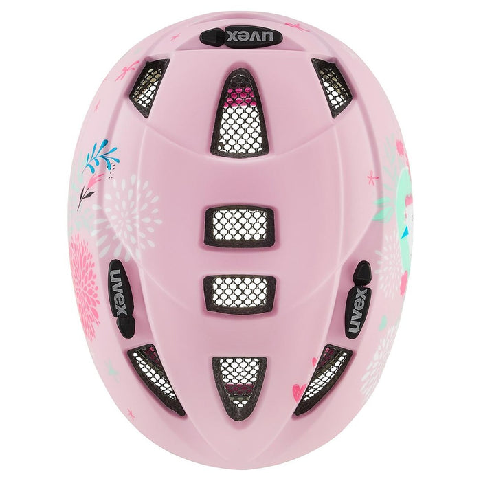 UVEX Kid 2 CC kids bike helmet 46–52 cm, pink unicorn matt